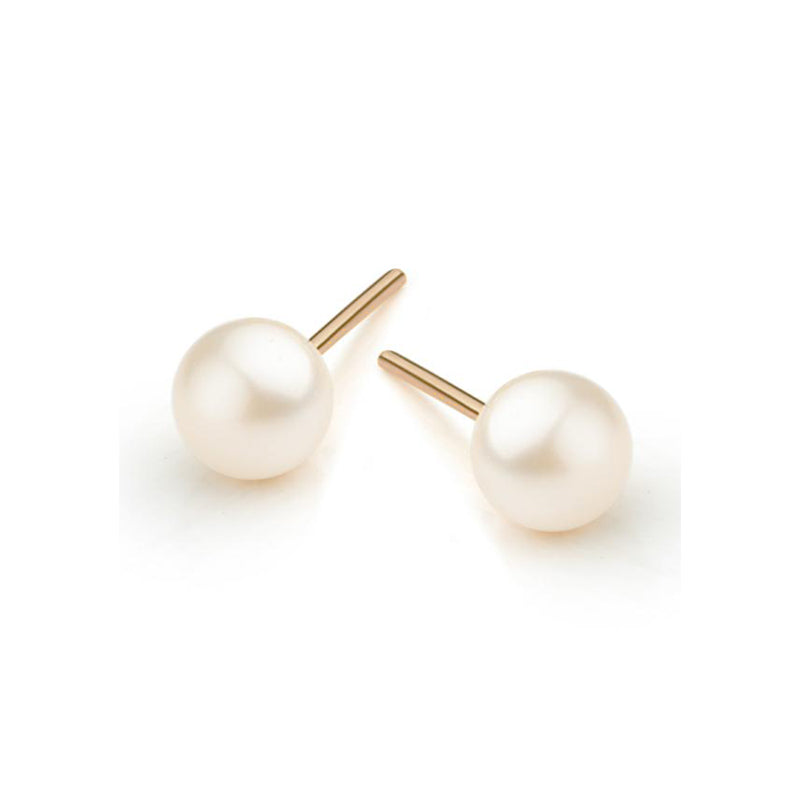 Joyce Small Gold Pearl earrings