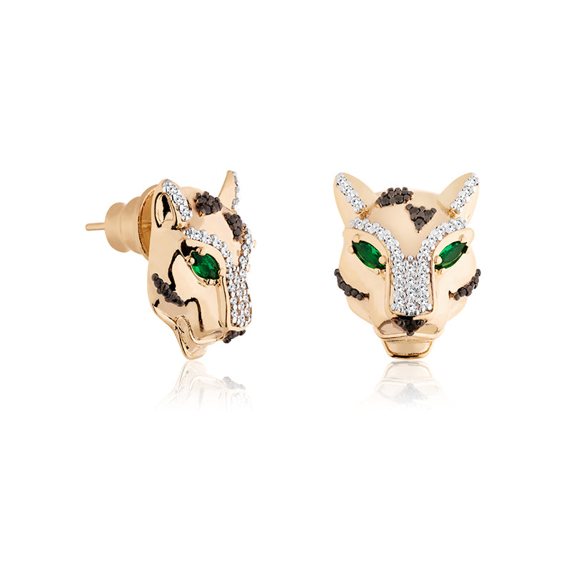 Panther Small Earring In Gold