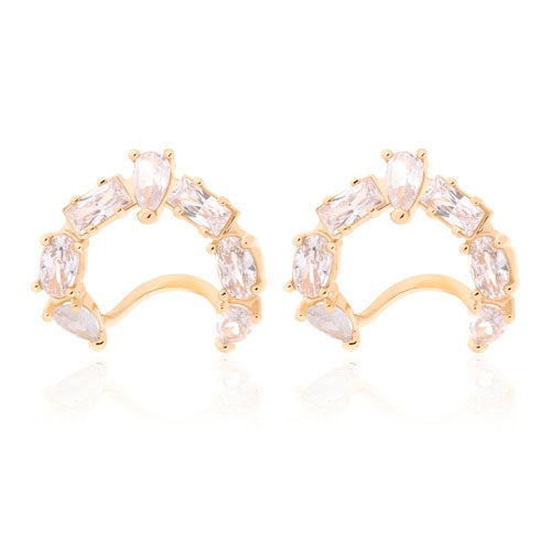 Lia Stud Zirconia Earring