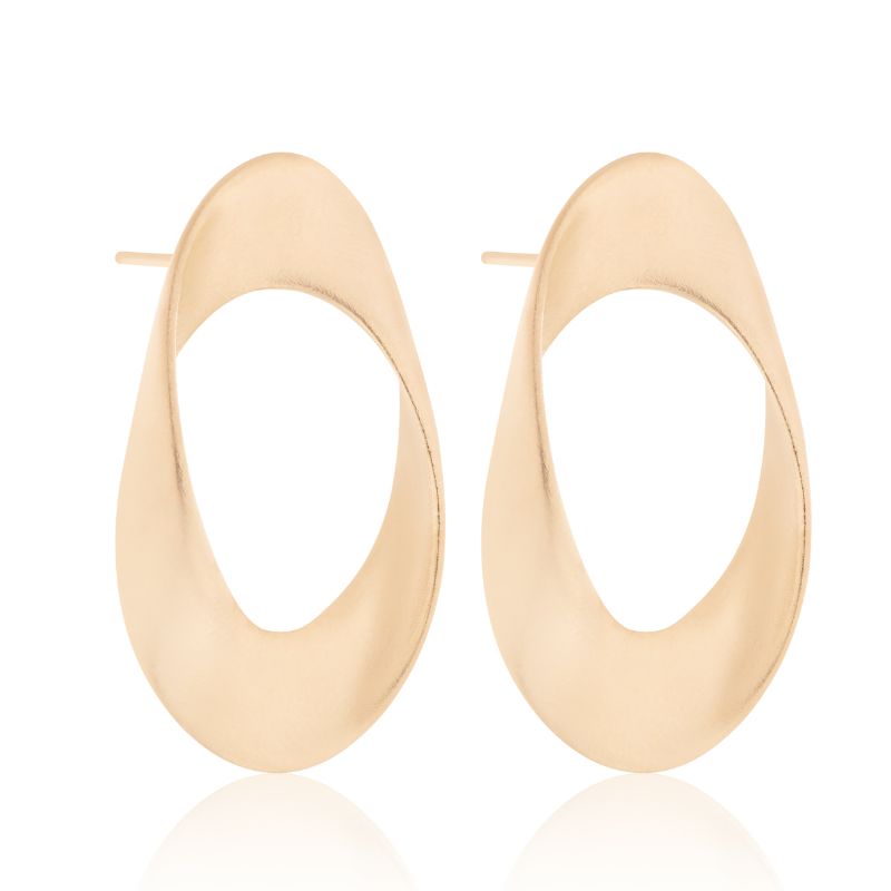 Cibele Gold Texture earring