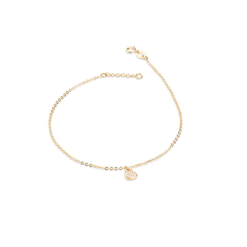 Ali Yellow Gold Anklet