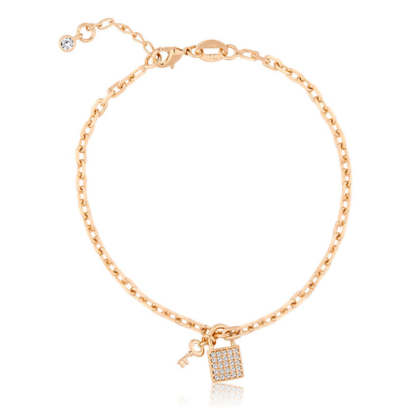 Padlock Gold Bracelet