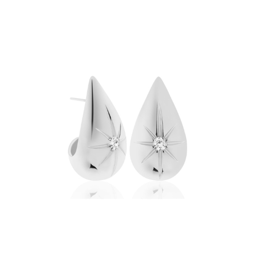 Drop Star Stud Earring