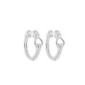 Liana Knot Hoop Earring