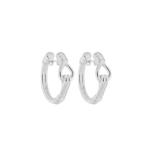 Liana Knot Hoop Earring