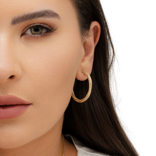 Lina Hoop Earrings