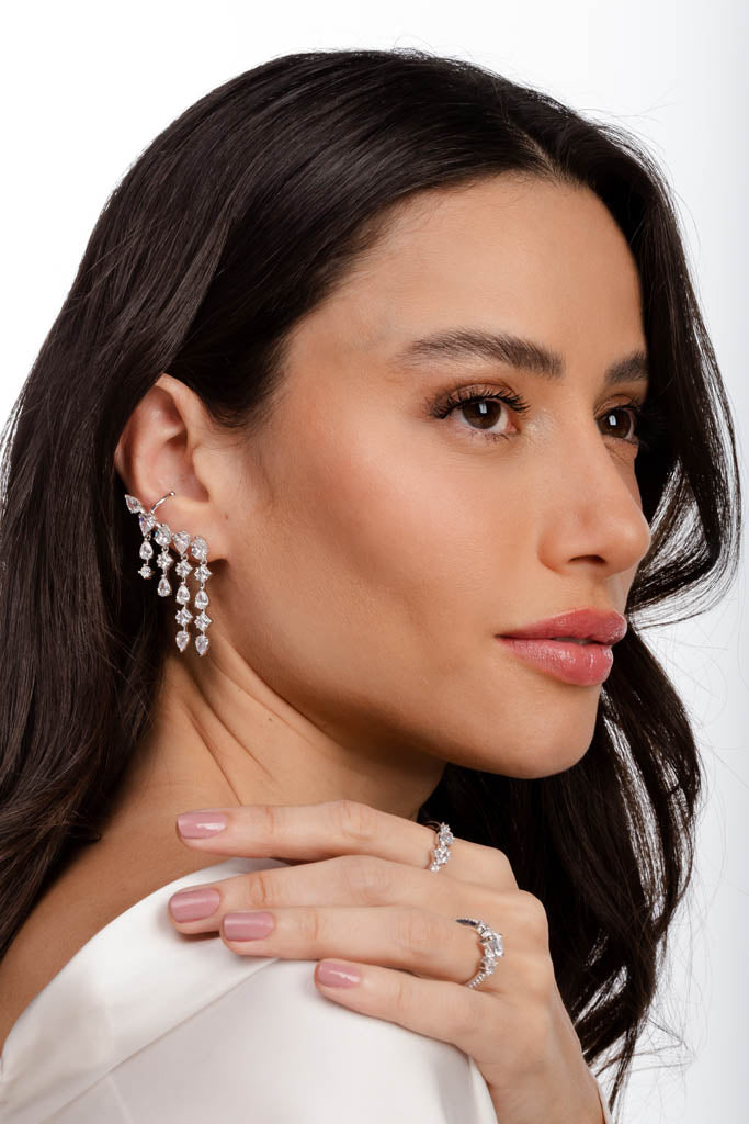 Bianca Fashion Zirconia Earrings