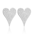 Small Heart Zirconia  Necklace